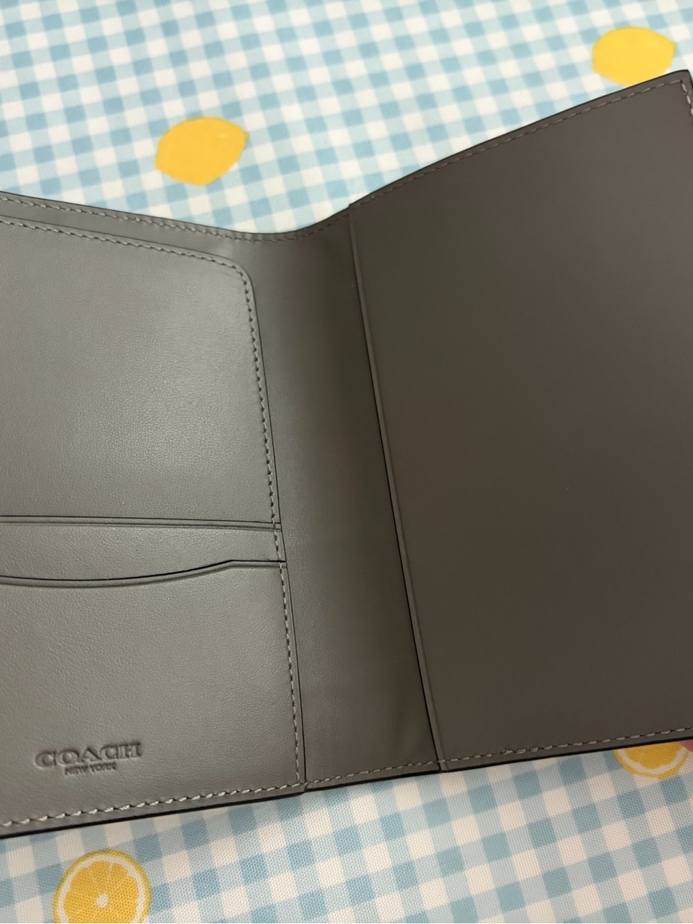 Coach Passport Cover - Picture 2 of 3